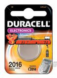 Батарейка CR 2016 Duracell "таблетка" 3v литиевая /1шт блистер/