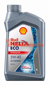 Масло моторное Shell Helix ECO 5W40  1л.