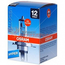 Лампа галогенная H4 12V 70/65W OSRAM HYPER @