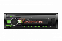 Автомагнитола ACV AVS-918BG / 1din/зеленая/FM/MP3/USB/BT/SD/FM/4*50/Bluetooth/съемн.панель