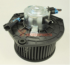 Мотор печки 2123,1118,2170,2110 нов. обр. с 2009 г. (евро фишка+ провод) без кожуха CARTRONIC