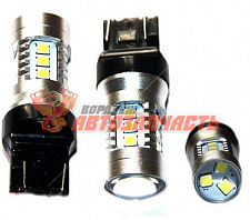 Лампа светодиодная 24V W1,2W T5 (синий,1 диод) T5-COB-24V B 