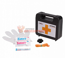 Аптечка автомобильная первой помощи AIRLINE пласт. футляр@