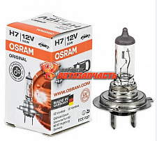 Лампа галогенная H7 12V 55W OSRAM PX26d 
