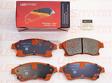 Тормозные колодки дисковые передние Opel Astra J 09-12-14-Mokka 12-Chevrolet Aveo (T300)