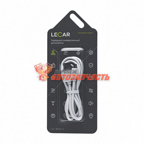 Кабель USB-microUSB 1м LECAR