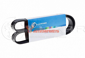 Ремень генератора ГАЗ 1370 LUZAR 406дв. с ГУРом 