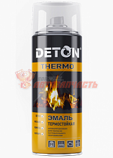 Эмаль термостойкая белая аэрозоль +400градусов DETON TERMO (520мл)