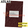 Скотч-брайт в листах P 280х320мм 150х230мм красный F2504 AFVN ATLAS