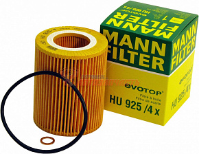 Фильтр масляный MANN HU 925/4X BMW 3er/5er/7er/X3/X5 2.0-3.0
