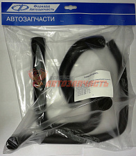 Комплект шлангов радиатора отводящий (тройник) из 3 шт.  LADA LARGUS 16кл, Renault Logan Форвард 