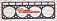 Прокладка ГБЦ ГАЗ-402 дв. Квадратис с герметиком (круглое отверстие) 