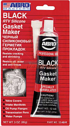 Герметик ABRO черный 0,085 кг ОРИГИНАЛ