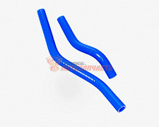 Комплект патрубков печки 2170 силикон (2шт) A-RUS