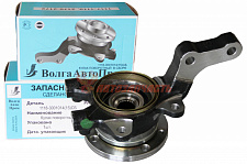 Кулак поворотный 1118 с подшипником  и ступицей в сборе левый 1118-3001015СБ