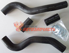 Комплект патрубков радиатора 21082,2113-15 Прамо с хомутами инжектор 