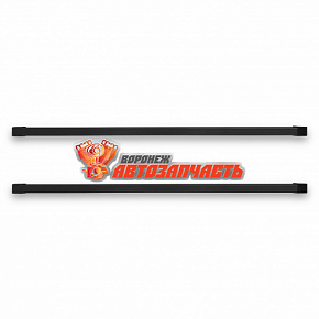 Поперечины СТАЛЬ 115 см без паза, 2 шт. ЕВРОДЕТАЛЬ оцинкованная