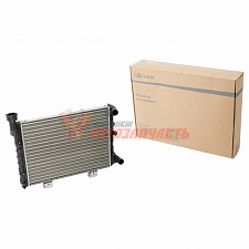 Радиатор охлаждения 21073 "ДЗР" алюминиевый (ИНЖЕКТОР)