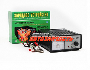 Зарядное устройство Вымпел-265 (автомат,0-7А,12В,стрелочный амперм) с плавной регулировкой тока