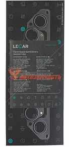 Прокладка коллектора 21114, 2115, 2110 Калина 1,6 8 кл. металл 4 слоя LECAR