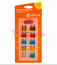 Предохранитель флажковый стандартный набор (5A-30A, 10шт.+щипцы) @