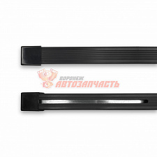 Поперечины СТАЛЬ 135 см с пазами, 2 шт. ЕВРОДЕТАЛЬ оцинкованная