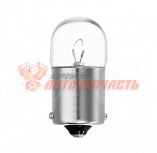 Лампа 24V R 5W BA15S(цоколь 15мм колба 19мм, габариты) HEXEN