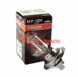 Лампа галогенная H7 12V 55W OSRAM SUPER PX26d