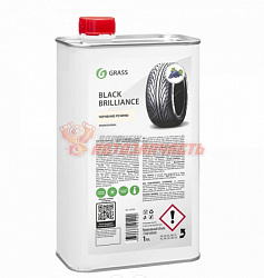 Чернитель шин  1 л GRASS Black Brilliance (на силиконовой основе)(снят с пр-ва)