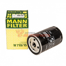 Фильтр масляный MANN W 719/15 BMW E28/E30/E34 2.0-2.5
