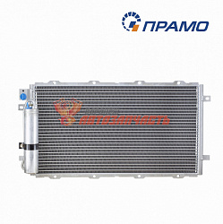 Радиатор кондиционера с ресивером 2190, Datsun on-Do ПРАМО (-2015)