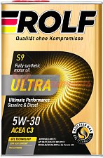 Масло моторное Rolf Ultra 5W30 C3 SN/CF  4л. /(GTL + PAO)/
