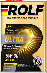 Масло моторное Rolf Ultra 5W30 C3 SN/CF  4л. /(GTL + PAO)/