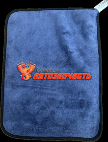 Салфетка из микрофибры 30х40 см двусторонняя    7я