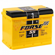 Аккумуляторная батарея  55Ah обратный (550A) Forse (242x175x190) (6СТ-55VLR)