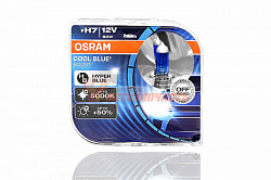 Лампа галогенная H7 12V 55W OSRAM COOL BLUE BOOST (2 шт.) 