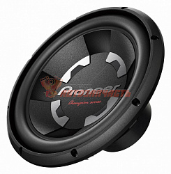 Сабвуферный динамик Pioneer TS-300s4 / 2018г. 12" 400/1400вт 4 Ом 20 - 100 Гц 93дБ IMPP 147мм монтаж