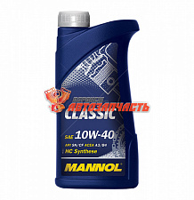 Масло моторное Mannol Classic 10w40 1л полусинтетическое (MN7501-1)