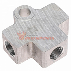 Тройник трубок заднего тормоза 2101