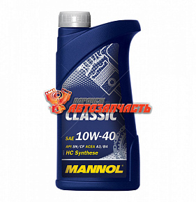 Масло моторное Mannol Classic 10w40 1л полусинтетическое (MN7501-1)