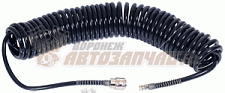 Шланг для пневмоинструмента спиральный 10 метров АвтоDело