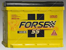 Аккумуляторная батарея  55Ah прямой (550A) Forse (242x175x190) (6СТ-55VL)