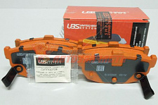 Тормозные колодки дисковые задние Hyundai Elantra 00-CoupeE 98-09/Kia Cerato 04-09- UBS 