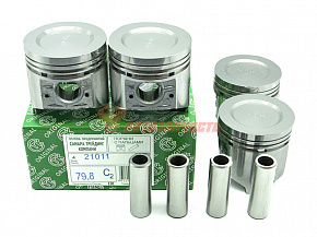Поршни 21011 (79,8) C (+палец) СТК