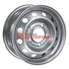 Диск колеса 2123 штамп R15 серебристые 6JR15 ET40 DIA 98.5 PCD 5x139,7 ТЗСК Chevrolet Niva