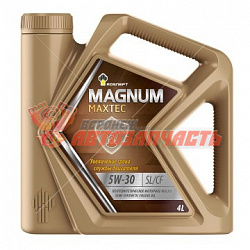 Масло моторное Rosneft Magnum Maxtec  5W30 4л (SL/CF) полусинтетика 