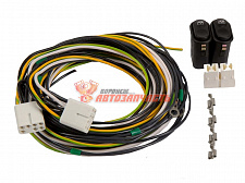 Проводка стеклоподъемника (2 кнопки с рамками+проводка) форвард