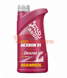 Масло трансмиссионное ATF Dexron VI 1 л Mannol  (8207-1)