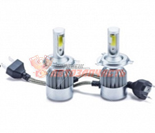 Лампа светодиодная HВ4 LED C6  12V 18W COB 6000K  