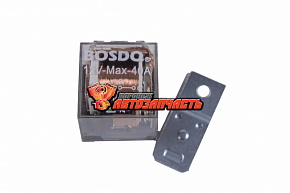 Реле 4-х конт 12V 40A BOSDQ (прозрачный корпус) + кронштейн